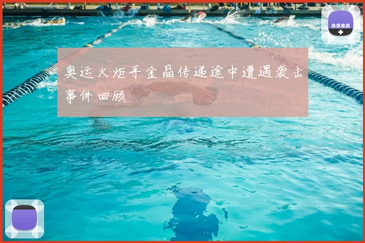 奥运火炬手金晶传递途中遭遇袭击事件回顾